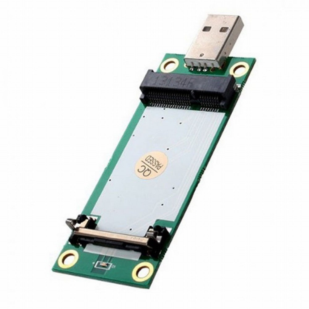 Mini PCI-E Wireless WWAN to USB Adapter Card with SIM Card Slot Module Testing Tools EP-042