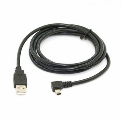 Mini USB B Type 5pin Male Left Angled 90 Degree to USB 2.0 Male Data Cable 6ft 1.8m U2-057-LE-1.8M