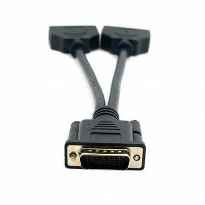 DMS-59pin Male to Dual DVI 24+5 Female Female Splitter Extension Cable for Graphics Cards Monitor DB-033