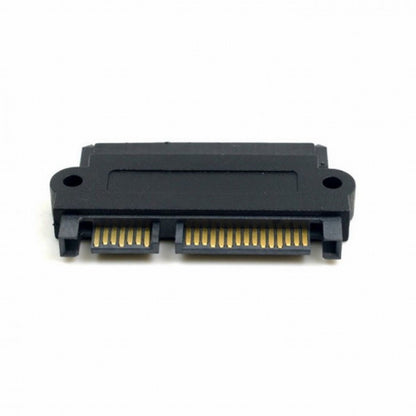 SFF-8482 SAS 22 Pin to 7 Pin + 15 Pin SATA Hard Disk Drive Raid Adapter with 15 Pin Power Port SF-092