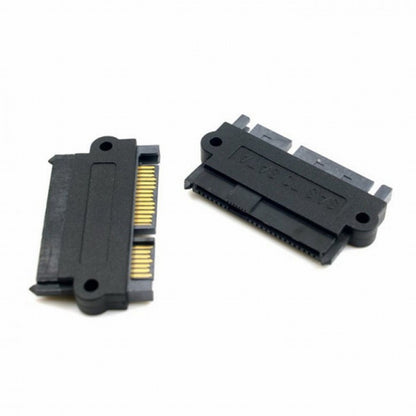 SFF-8482 SAS 22 Pin to 7 Pin + 15 Pin SATA Hard Disk Drive Raid Adapter with 15 Pin Power Port SF-092
