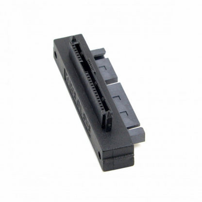Right Angled 90 Degree SFF-8482 SAS 22 Pin to 7 Pin + 15 Pin SATA Hard Disk Drive Raid Adapter SF-095