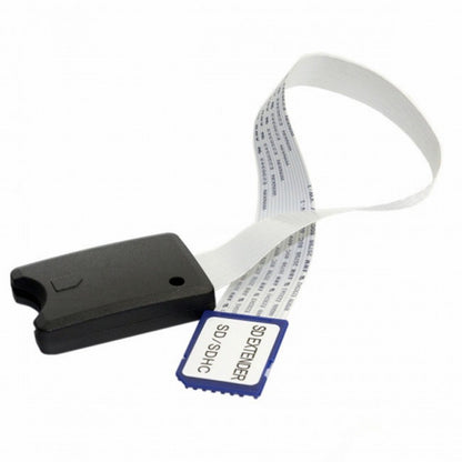 Standard SD SDHC Memory Card Kit Male to SD Female Extension Soft Flat FPC Cable Extender 25cm EP-039