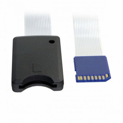 Standard SD SDHC Memory Card Kit Male to SD Female Extension Soft Flat FPC Cable Extender 25cm EP-039