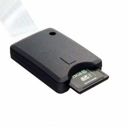Standard SD SDHC Memory Card Kit Male to SD Female Extension Soft Flat FPC Cable Extender 25cm EP-039