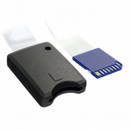 Standard SD SDHC Memory Card Kit Male to SD Female Extension Soft Flat FPC Cable Extender 25cm EP-039