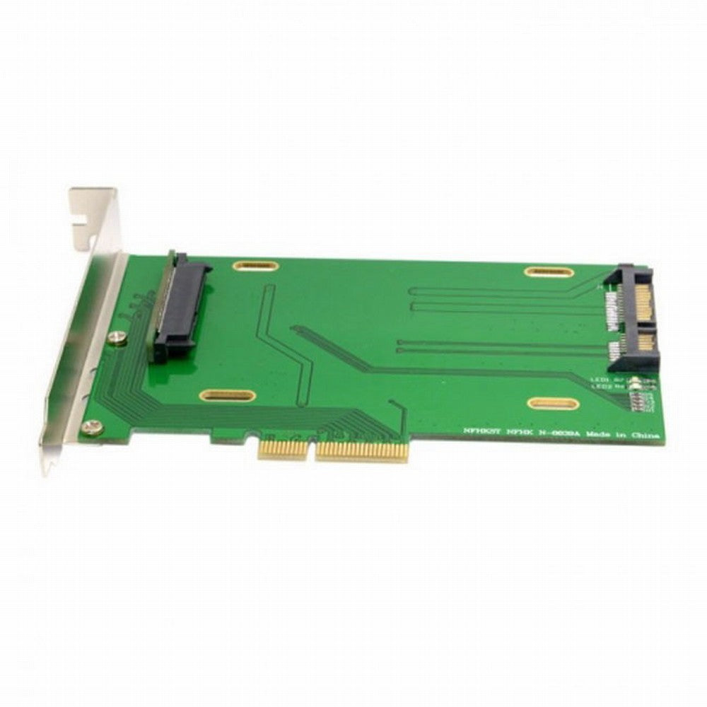 PCI-E 3.0 x4 Lane to U.2 U2 Kit SFF-8639 Host Adapter for Intel Motherboard 750 NVMe PCIe SSD SA-103