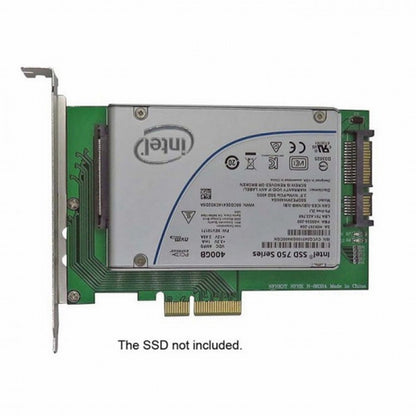 PCI-E 3.0 x4 Lane to U.2 U2 Kit SFF-8639 Host Adapter for Intel Motherboard 750 NVMe PCIe SSD SA-103
