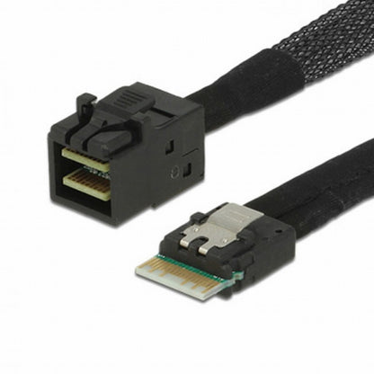 Slim Line SAS 4.0 SFF-8654 4i 38pin Host to HD Mini SAS 4i SFF-8643 36pin Target Cable 50cm SF-098