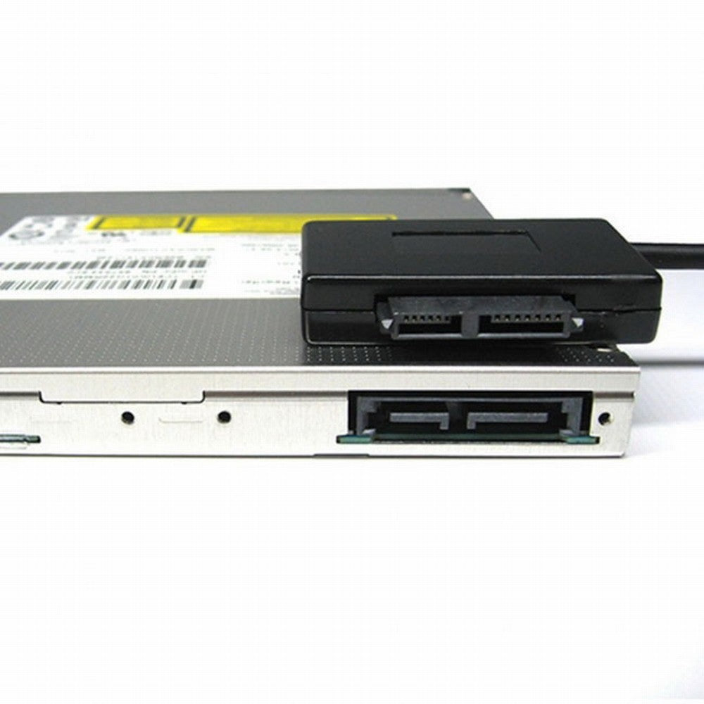 USB 3.0 to 7+6 13pin Slimline Sata Adapter Cable for Laptop Cd DVD Rom Optical Drive U3-064