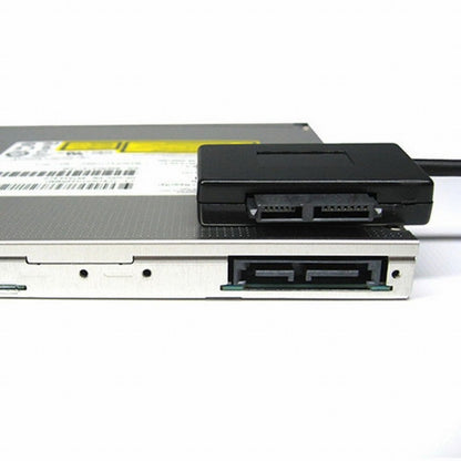 USB 3.0 to 7+6 13pin Slimline Sata Adapter Cable for Laptop Cd DVD Rom Optical Drive U3-064