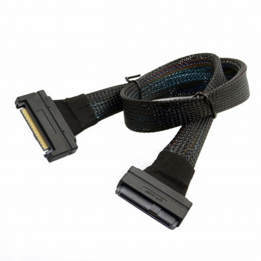 U.2 U2 SFF-8639 NVME PCIe SSD Cable Male to Female Extension 50cm 68pin SF-105