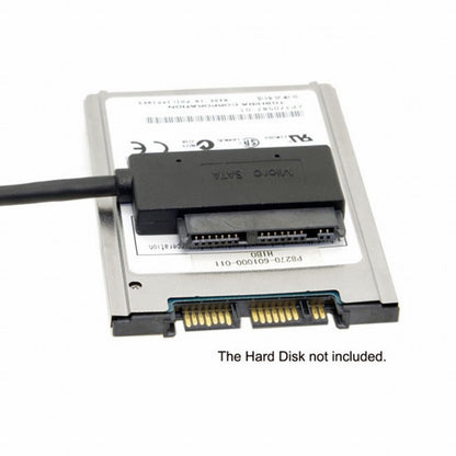 USB 3.0 to Micro SATA 7+9 16 Pin 1.8" 90 Degree Angled Hard Disk Driver SSD Adapter Cable 10cm U3-068