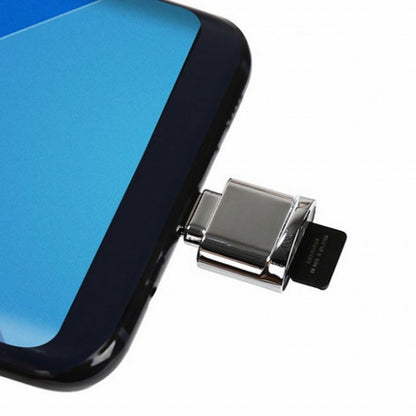 2pcs USB 2.0 Type C USB-C to Micro SD SDXC TF Card Reader Adapter for Macbook Cell Phone UC-051-2PCS