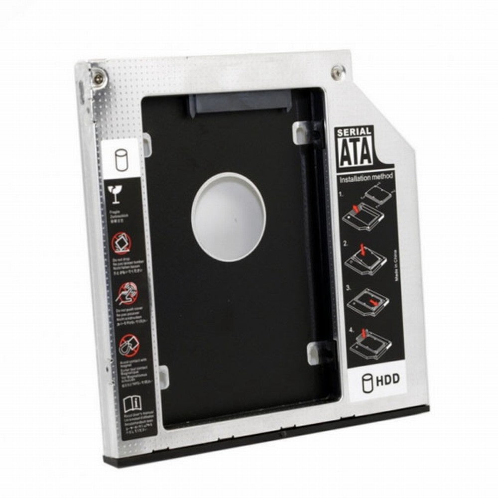 SATA 22pin HDD HD Hard Disk Drive Caddy Case for 9.5mm Universal Laptop CD / DVD-ROM Optical Bay SA-085