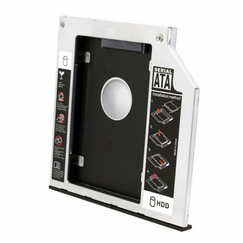 SATA 22pin HDD HD Hard Disk Drive Caddy Case for 9.5mm Universal Laptop CD / DVD-ROM Optical Bay SA-085