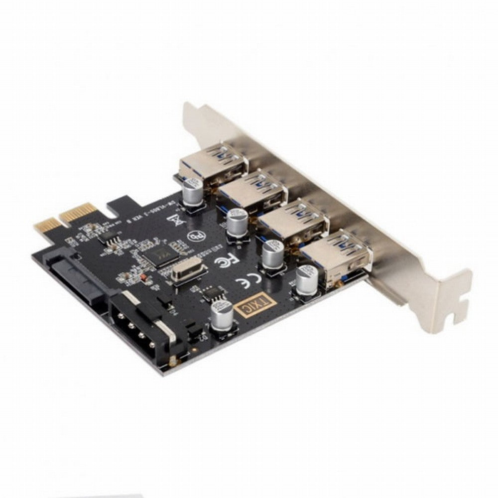 4 Ports PCI-E to USB 3.0 HUB PCI Express Expansion Card Adapter 5Gbps for Motherboard U3-038