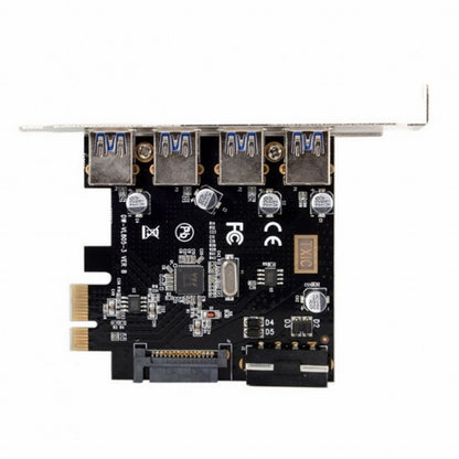 4 Ports PCI-E to USB 3.0 HUB PCI Express Expansion Card Adapter 5Gbps for Motherboard U3-038