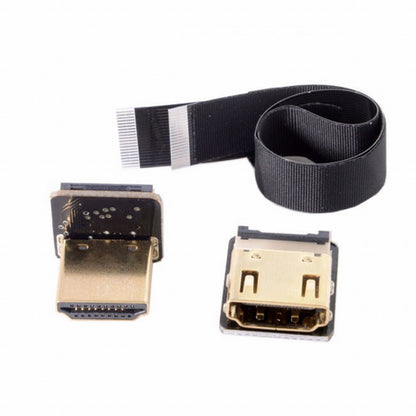 CYFPV Up Angled 90 Degree HDMI Male to Female FPC Flat Cable for HDTV Multicopter Aerial Photography CC-HD-216-UP