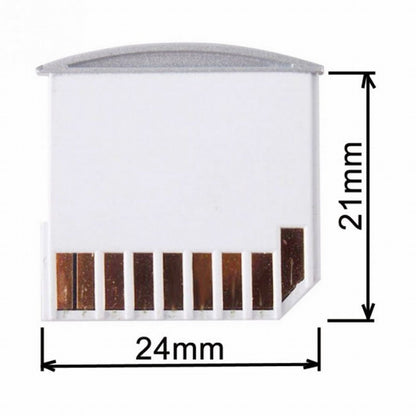 Micro SD TF to SD Card Kit Mini Adaptor for Extra Storage Macbook Air / Pro / Retina White EP-063