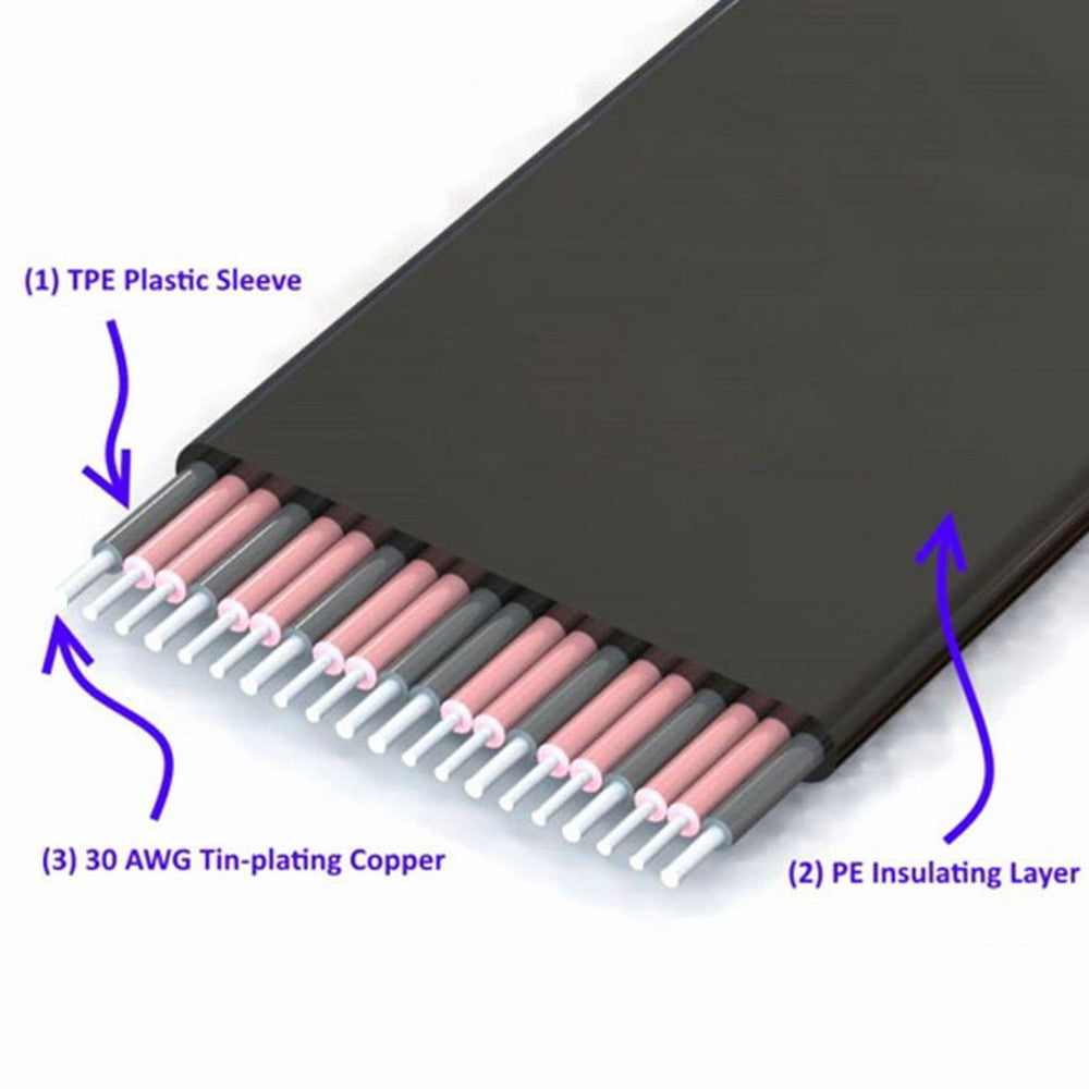 PCI-E Gen3.0 1x To 16x Riser Cable 30cm PCI-Express PCI-E X16 Extender Right Angled Elbow Design EP-034