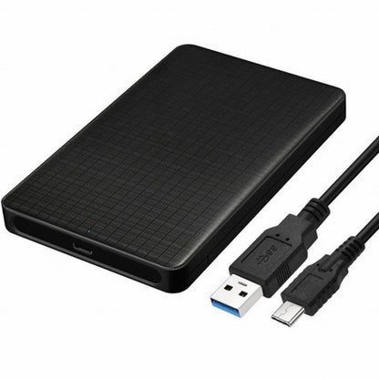 USB-C Type-C to 2.5 Inch SATA SSD HDD External Hard Disk Enclosure for Laptop PC UC-079-BK