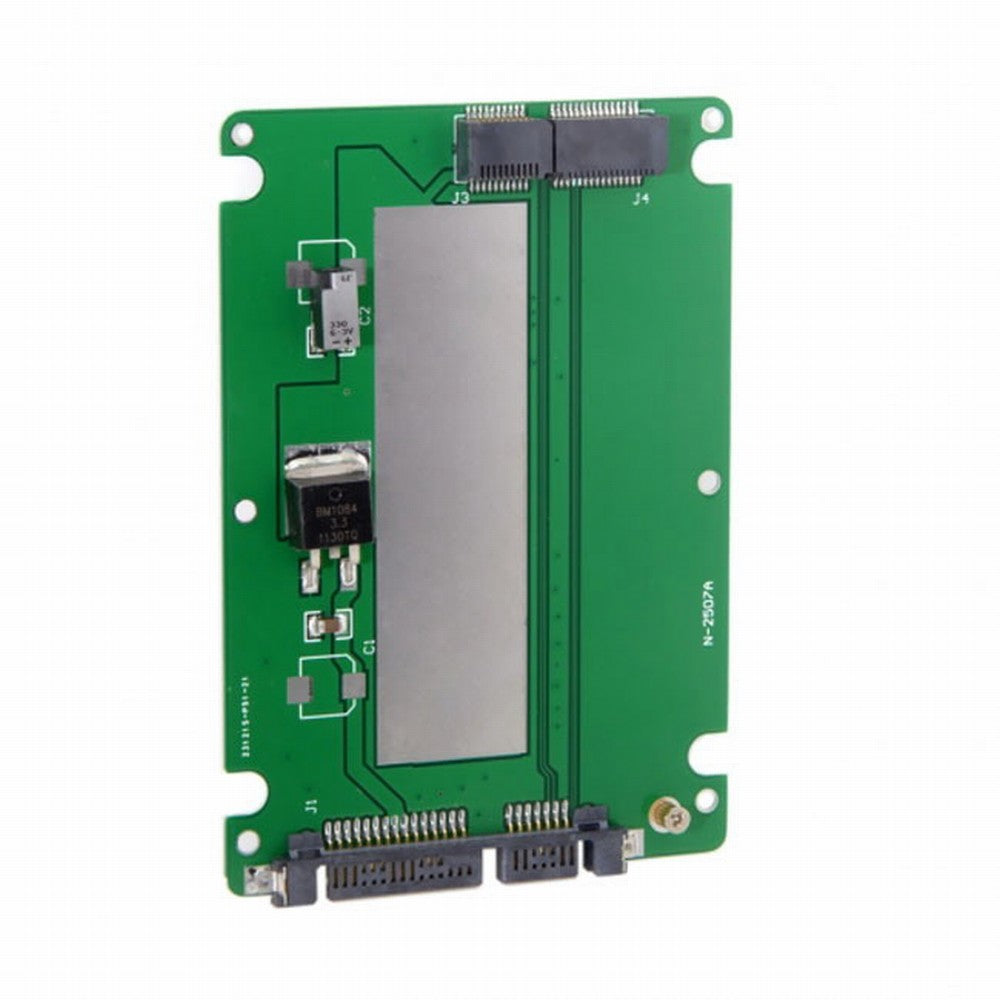 2.5" SATA 22pin to Macbook A1425 A1398 MC975 MC976 MD212 MD213 ME662 ME664 ME665 SSD hard disk case Enclosure White SA-099