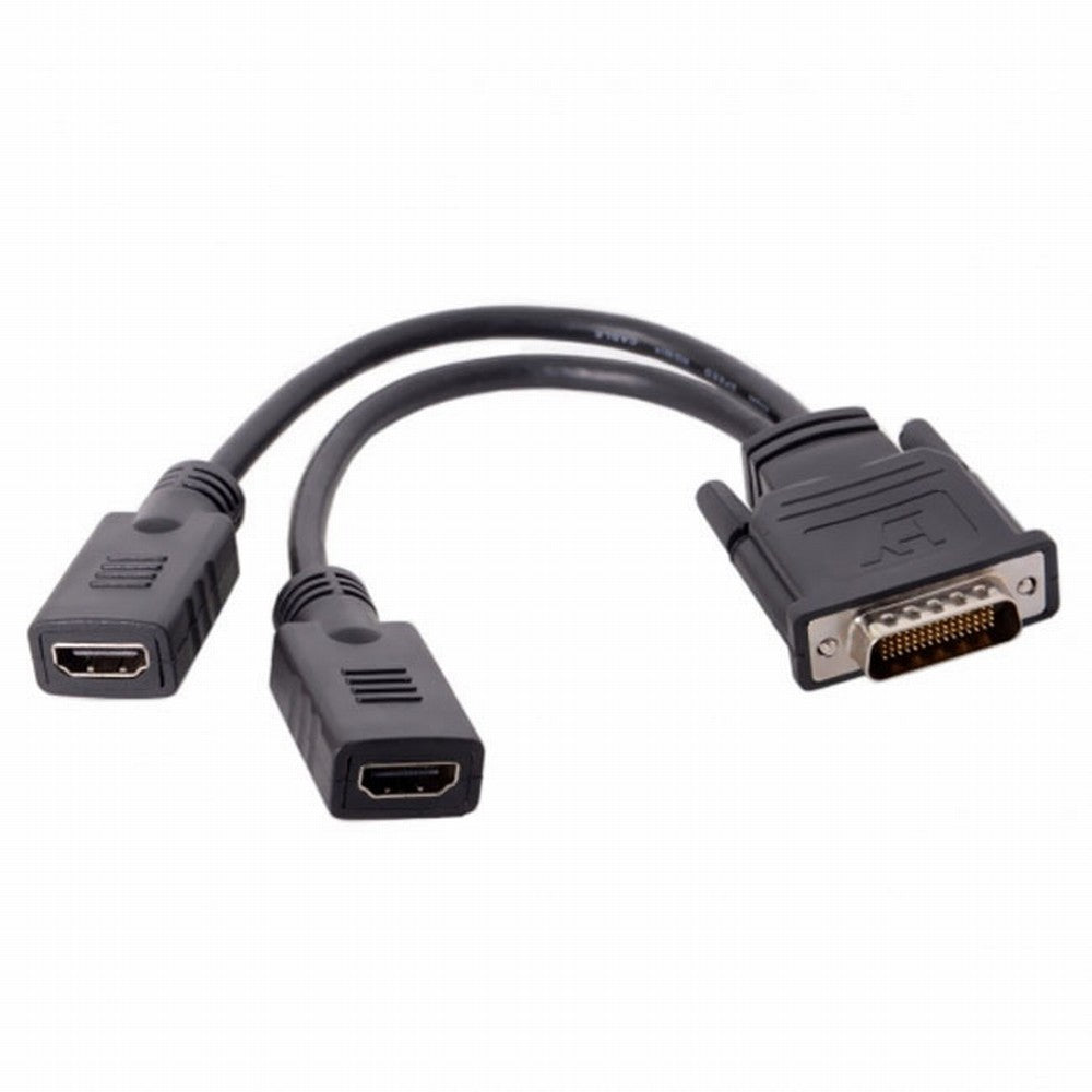 DMS-59Pin Male to Dual HDMI 1.4 HDTV Female Splitter Extension Cable for PC Graphics Card DB-028