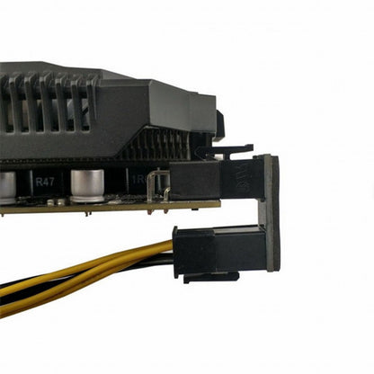 ATX 6Pin Female to 6pin Male 180 Degree Angled Power Adapter for Desktops Graphics Card PW-008