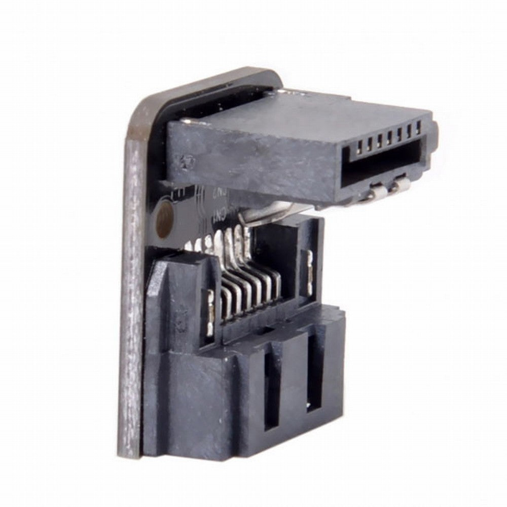 SATA 7Pin Female to 7pin Male 90 Degree Down Angled Adapter Mainboard Motherboard for Desktops SSD HDD SA-017-DN