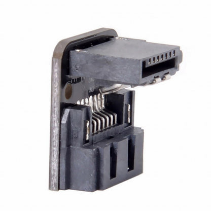 SATA 7Pin Female to 7pin Male 90 Degree Down Angled Adapter Mainboard Motherboard for Desktops SSD HDD SA-017-DN