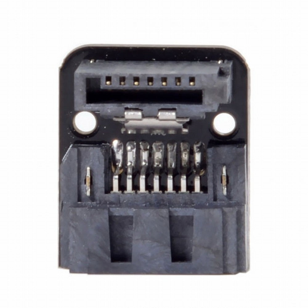 SATA 7Pin Female to 7pin Male 90 Degree Down Angled Adapter Mainboard Motherboard for Desktops SSD HDD SA-017-DN