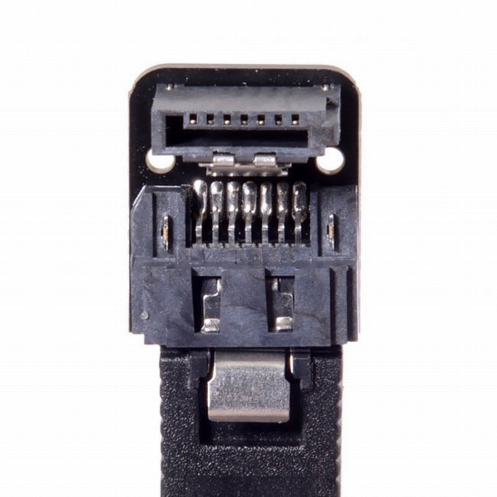 SATA 7Pin Female to 7pin Male 90 Degree Down Angled Adapter Mainboard Motherboard for Desktops SSD HDD SA-017-DN