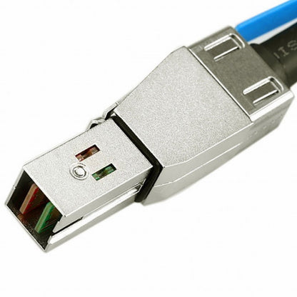 External Mini SAS HD SFF-8644 to Mini SAS High Density HD SFF-8644 Data Server Raid Cable 50cm 12Gbps SF-069