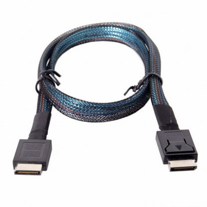 OCuLink PCIe PCI-Express SFF-8611 4i to OCuLink SFF-8611 SSD Data Active Cable 50cm SF-014-BK
