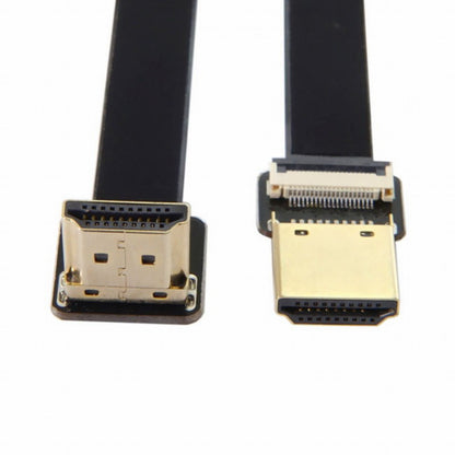 CYFPV FPV HDMI Male to Up Angled 90D HDMI Male HDTV FPC Flat Cable for FPV HDTV Multicopter Aerial Photography CC-HD-198-UP