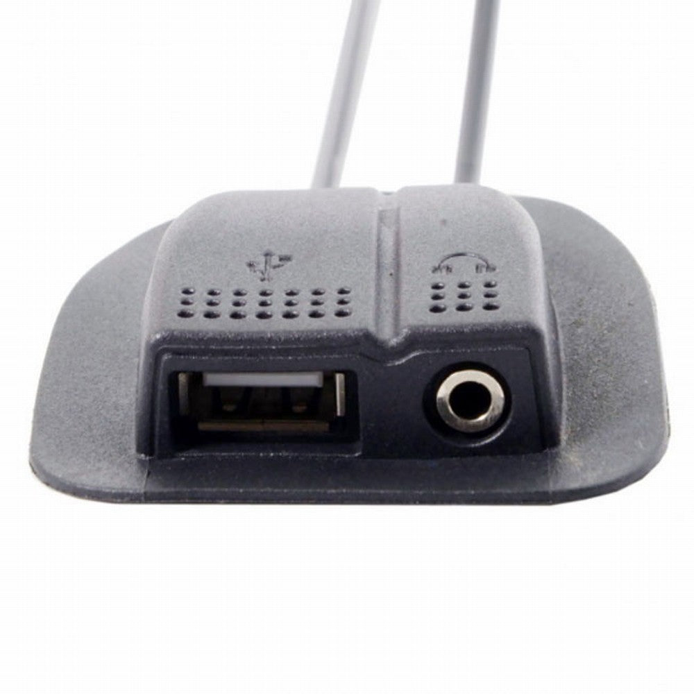 Backpack USB 2.0 Audio 3.5mm Charging Cable Practical Convenient Outdoor Travel Camping External U2-019