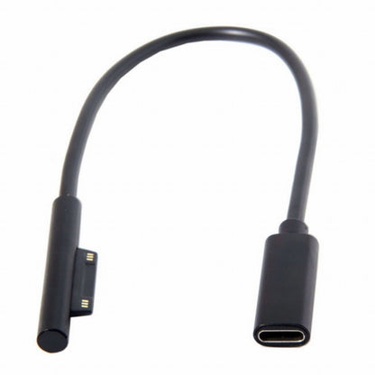 DC 15V Type-C USB-C Female to Surface Pro3 Pro4 Pro5 Pro6 Book Pro Charge Cable UC-109-SURFA3