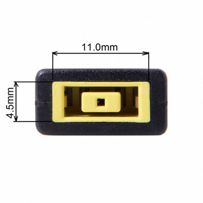 Rectangle Jack Lenovo Input to USB-C Type-C Power Plug Charge Adapter for Laptop Phone UC-211-BK-1145MM