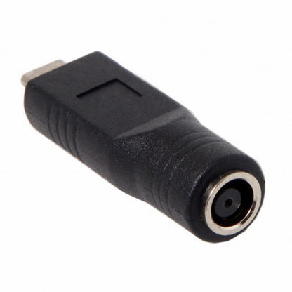 DC Jack 7.9*5.4mm Input to USB-C Type-C Power Plug Charge Adapter for Laptop Phone UC-211-BK-7954MM