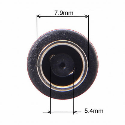 DC Jack 7.9*5.4mm Input to USB-C Type-C Power Plug Charge Adapter for Laptop Phone UC-211-BK-7954MM