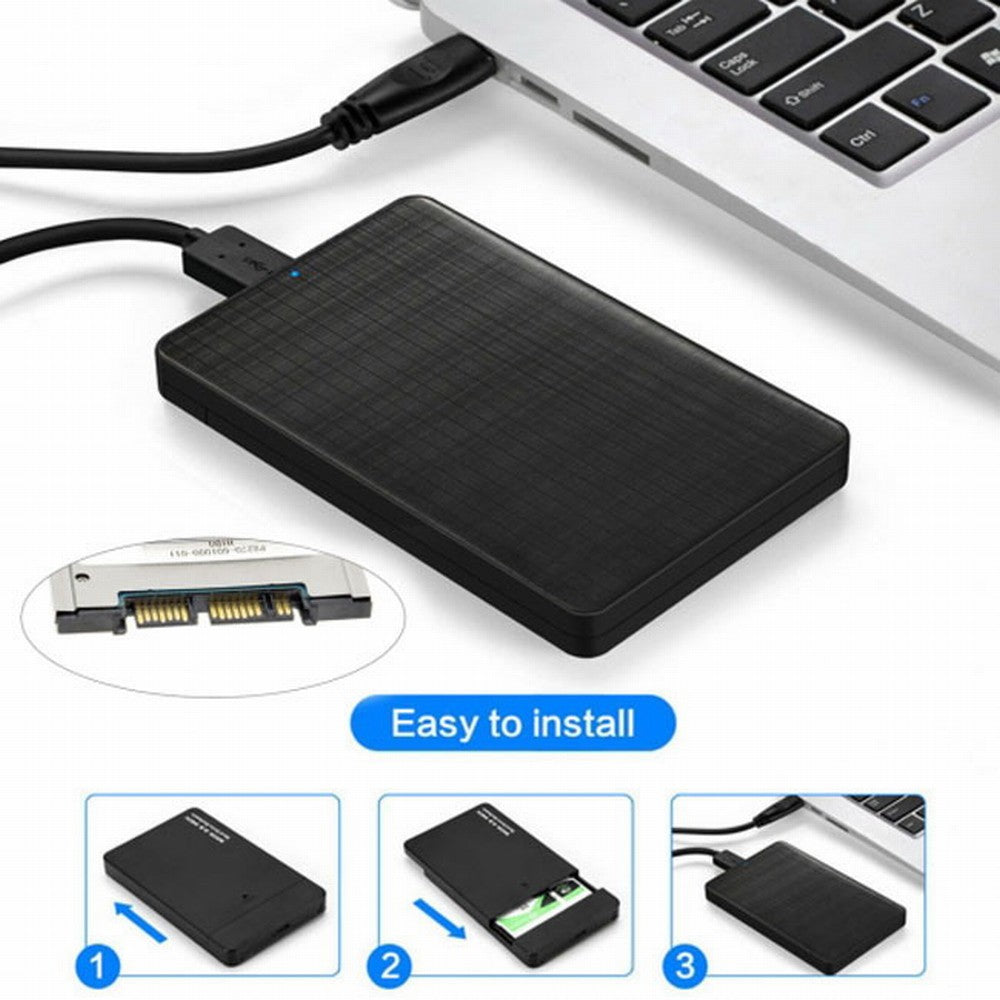 USB 3.1 Type-C USB-C to 1.8 inch Micro SATA 16pin 7+9 SSD to External Hard disk Enclosure UC-120