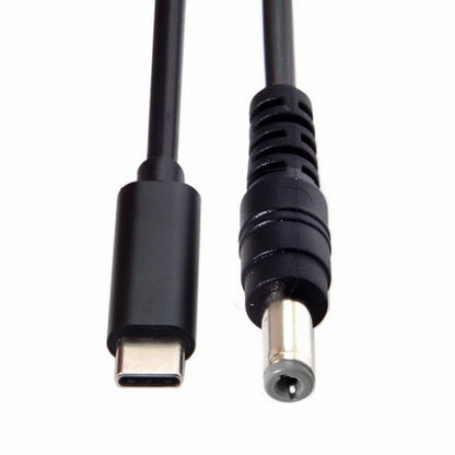 Type C USB-C Input to DC 5.5*2.1mm Power PD Charge Cable for Laptop Notebook UC-106-5521MM
