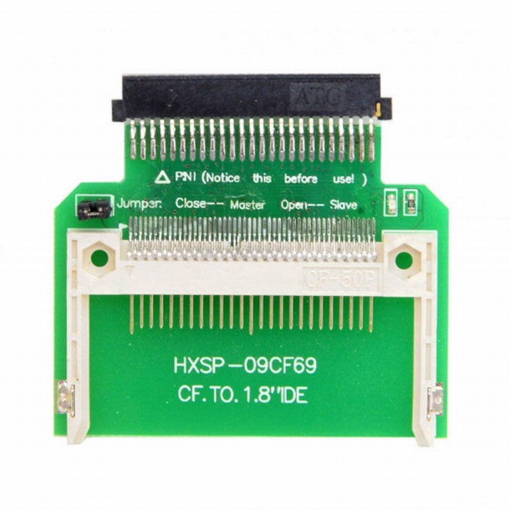 CF Compact Flash Memory Card to 50pin 1.8 Inch IDE Hard Drive SSD Converter Adapter EP-035
