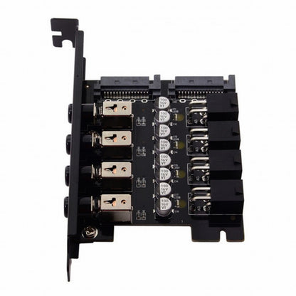 4 Hard Disk Control System Intelligent Control Management System HDD SSD Power Switch with PCI Bracket PW-018