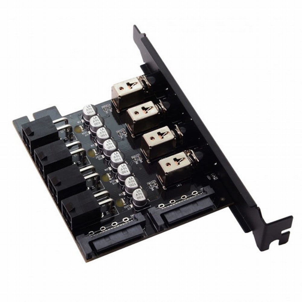 4 Hard Disk Control System Intelligent Control Management System HDD SSD Power Switch with PCI Bracket PW-018