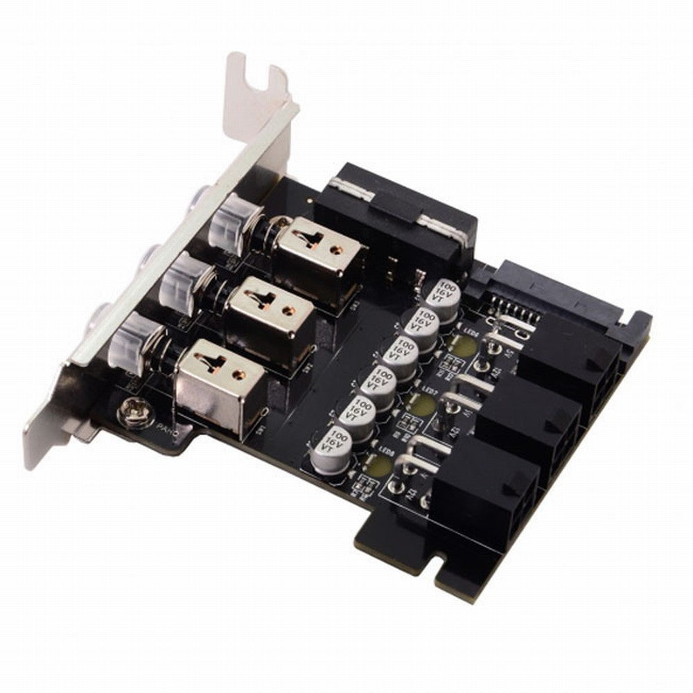 3 Hard Disk Control System Intelligent Control Management System HDD SSD Power Switch with Low Profile Bracket PW-019