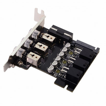 3 Hard Disk Control System Intelligent Control Management System HDD SSD Power Switch with Low Profile Bracket PW-019
