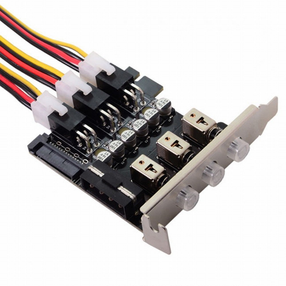 3 Hard Disk Control System Intelligent Control Management System HDD SSD Power Switch with Low Profile Bracket PW-019