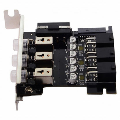 3 Hard Disk Control System Intelligent Control Management System HDD SSD Power Switch with Low Profile Bracket PW-019